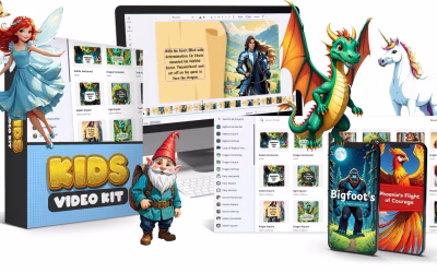 Kids Video Kit with PLR Review: High-Quality, Done-For-You Kids Videos & Canva Templates to Boost Your Profits!