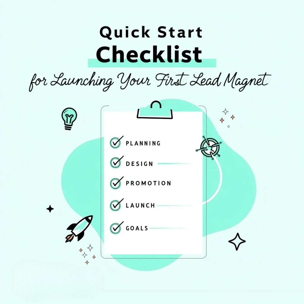 Quick Start Checklist for Launching Your First Lead Magnet