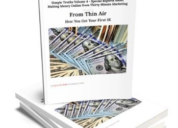 1K From Thin Air Review: The Simple 3-Step Guide to Earning Your First $1K Online Fast!