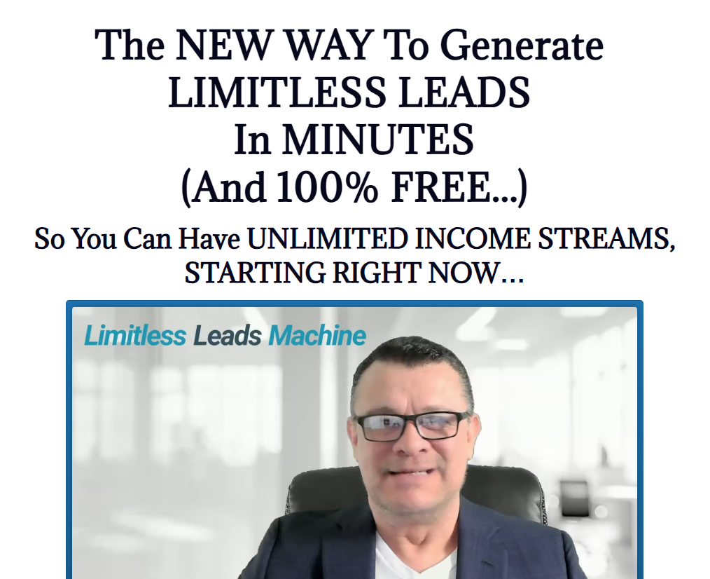 limitless lead machine review image